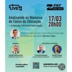 FAT promove live para analisar os números do Censo da Educação e discutir soluções em educação profissional